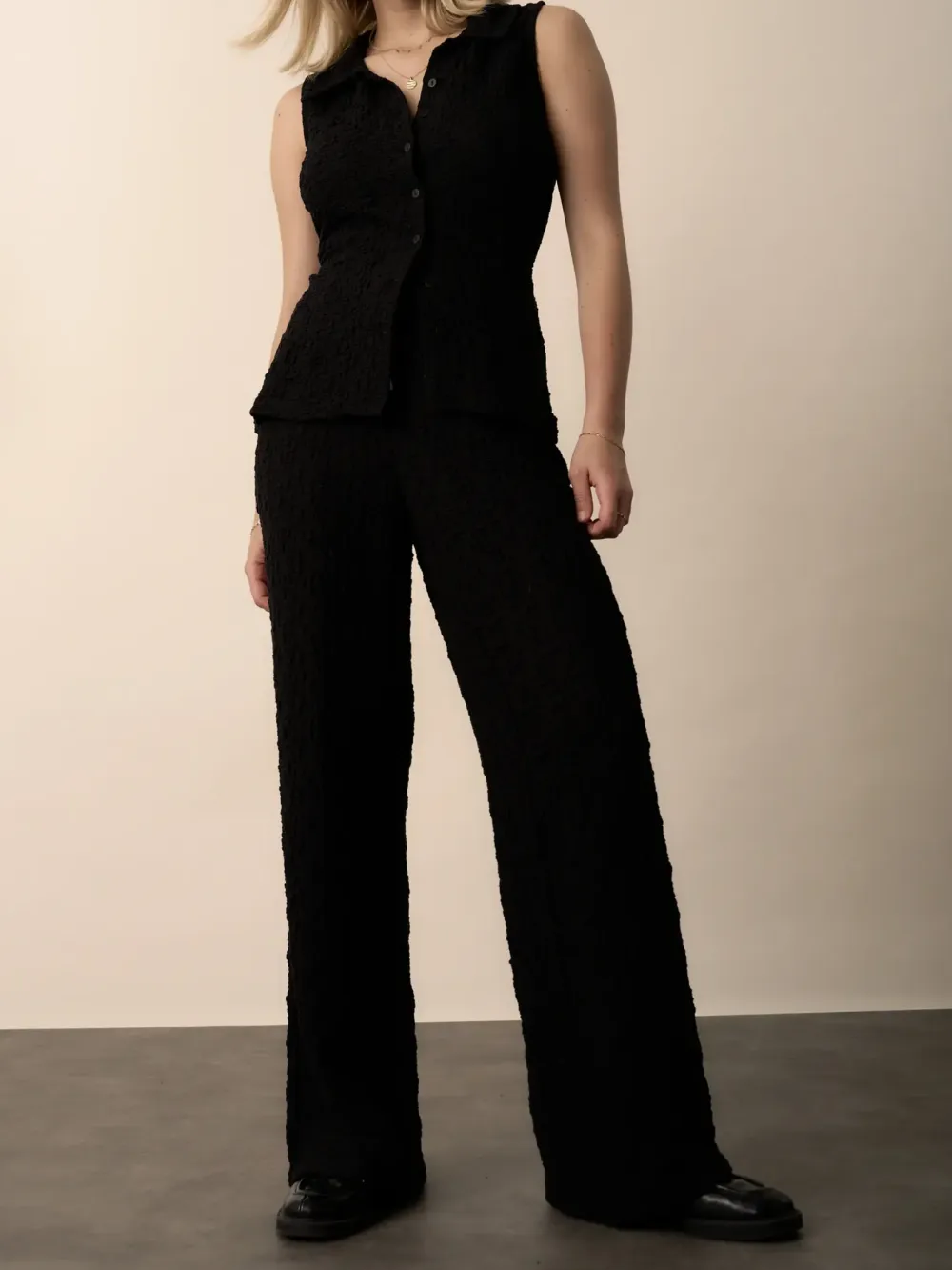 Elementary Textured Pants