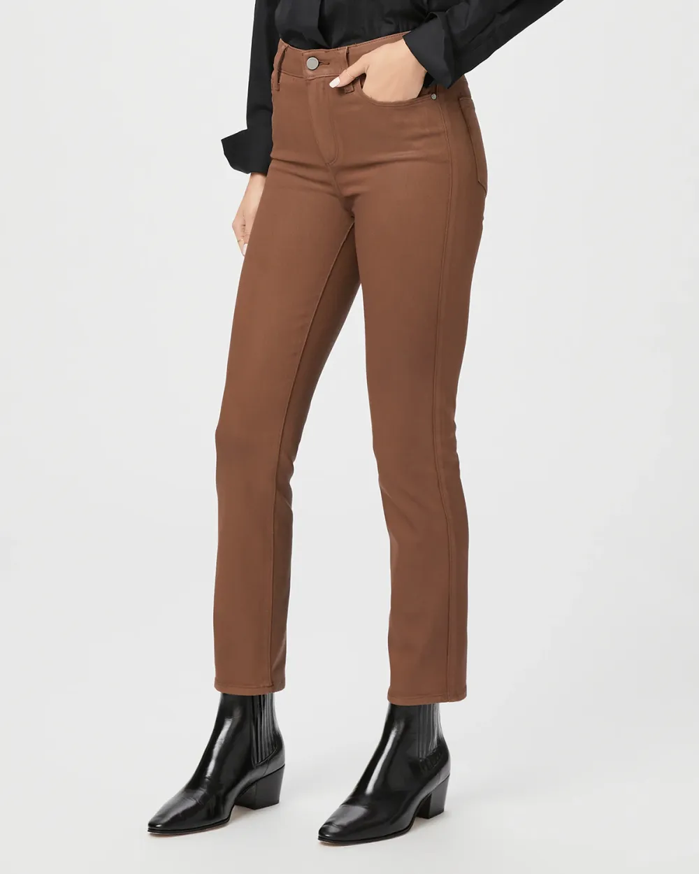 Brown Skinny Fit Jeans