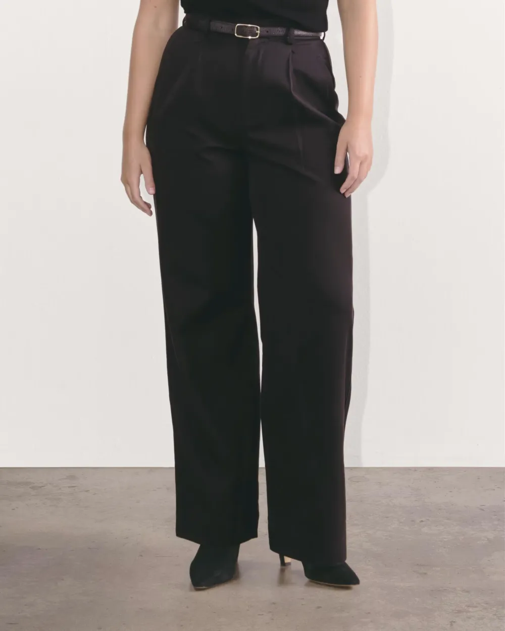 Mid-Waist Casual Pants