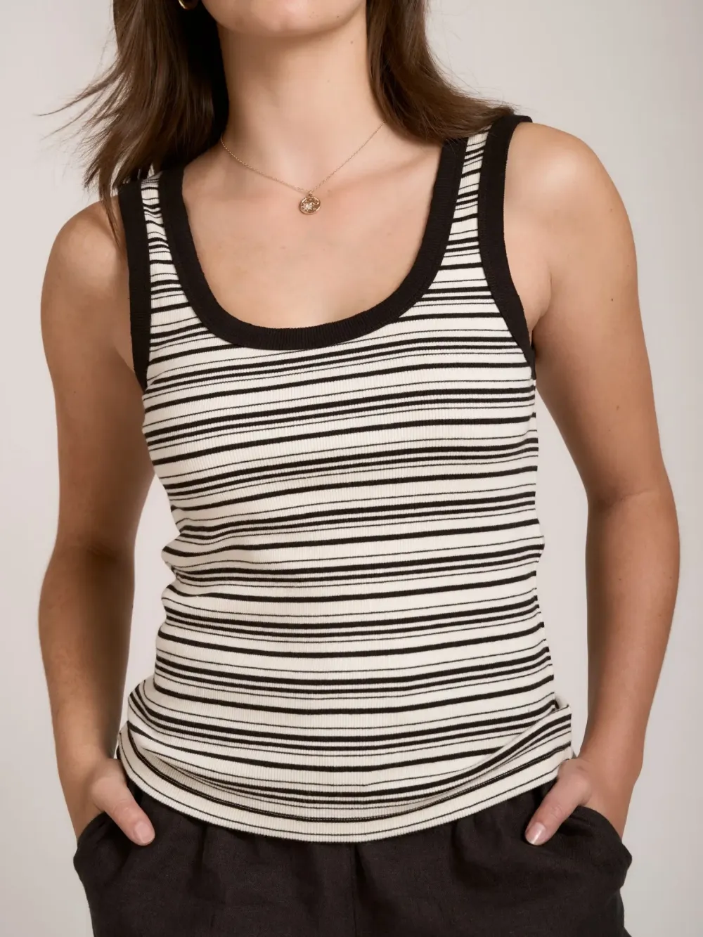 Cotton Ribbed Tank