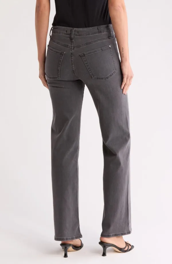 Alexa High Waist Straight Leg Jeans