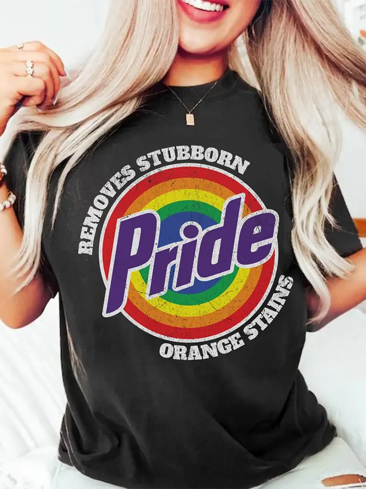 Pride Removes Stubborn Orange Stains Tee
