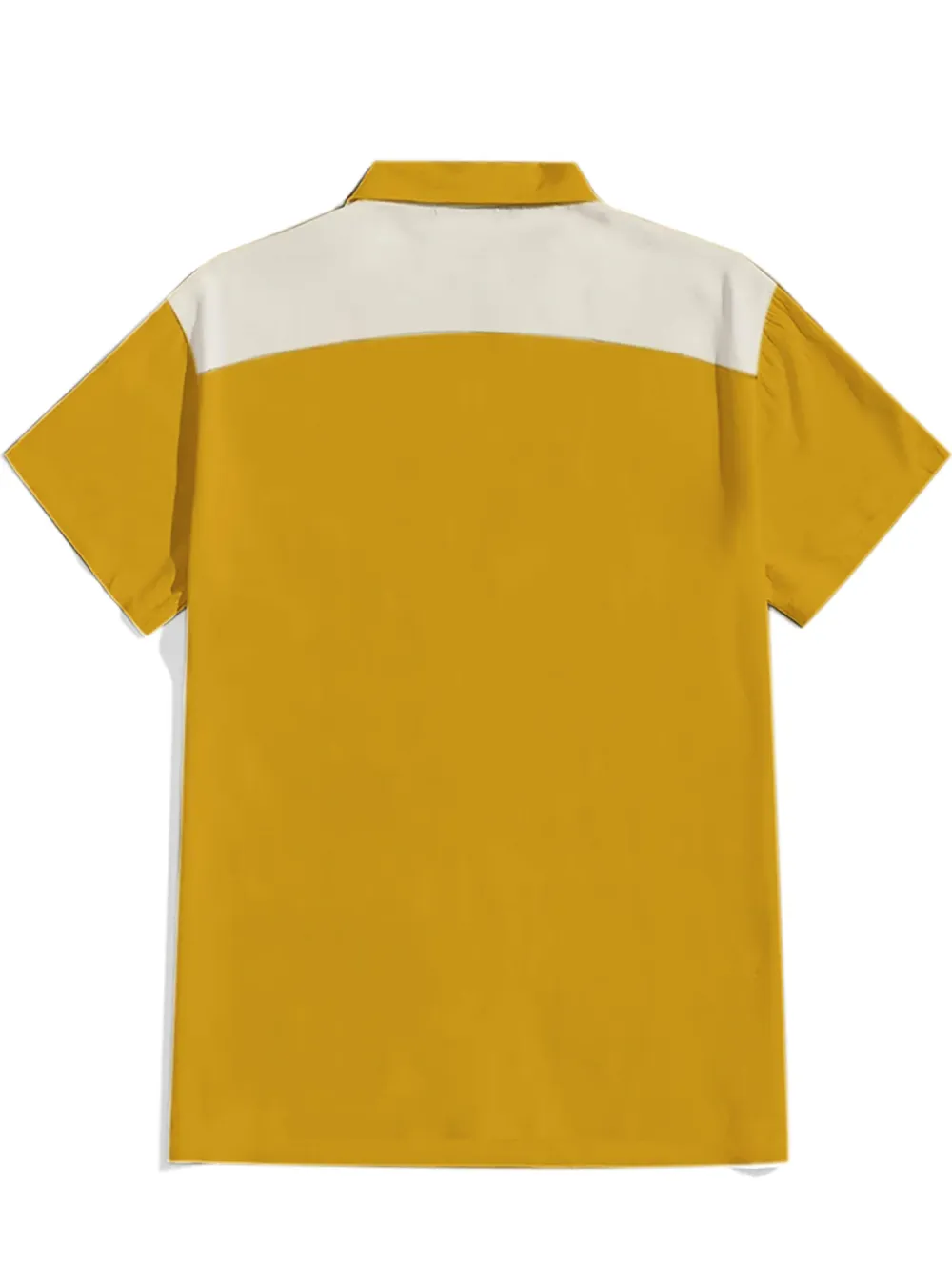 Yellow Tiger Pipe Shirt