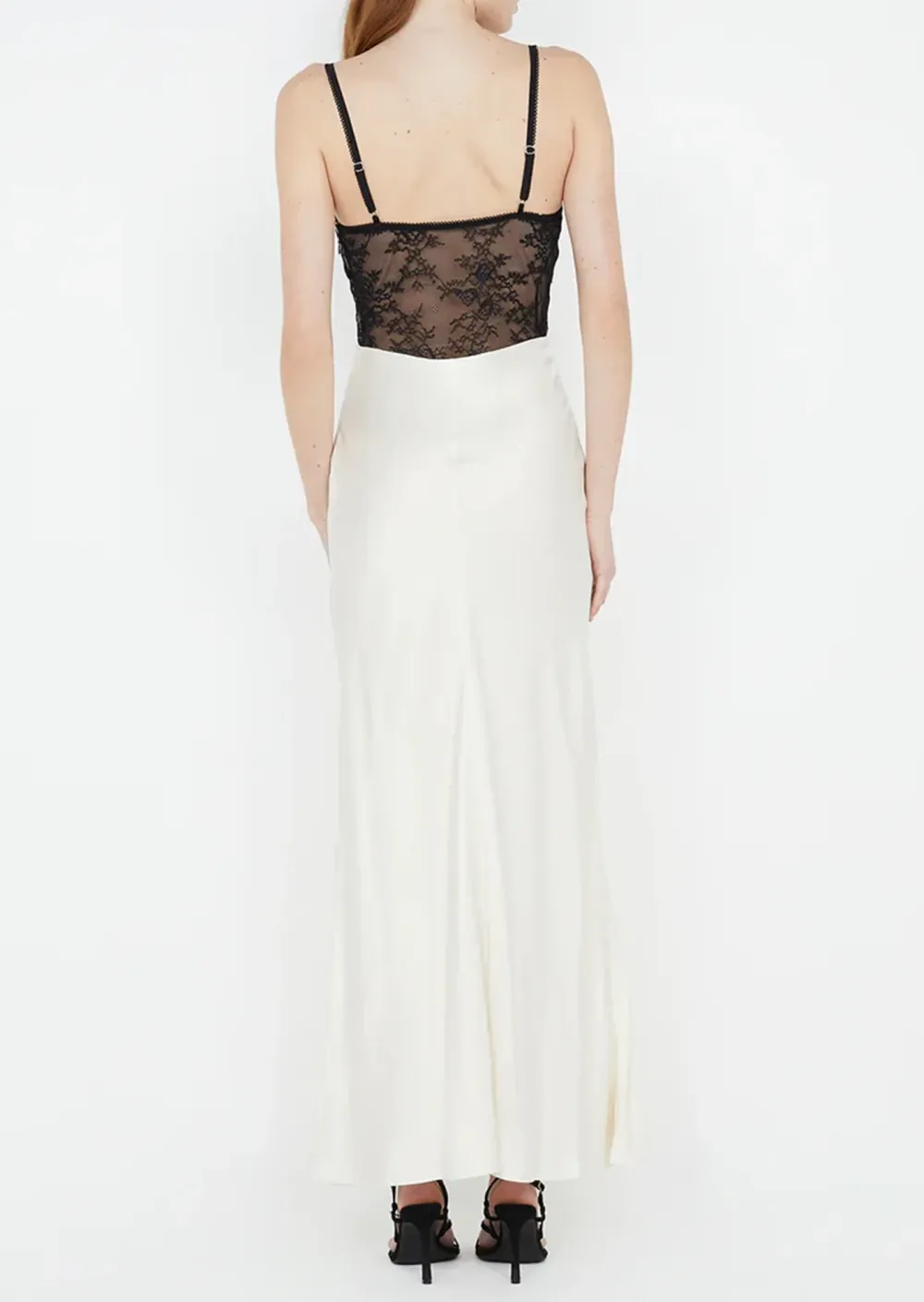 Keyhole Detail Sleeveless Maxi Dress