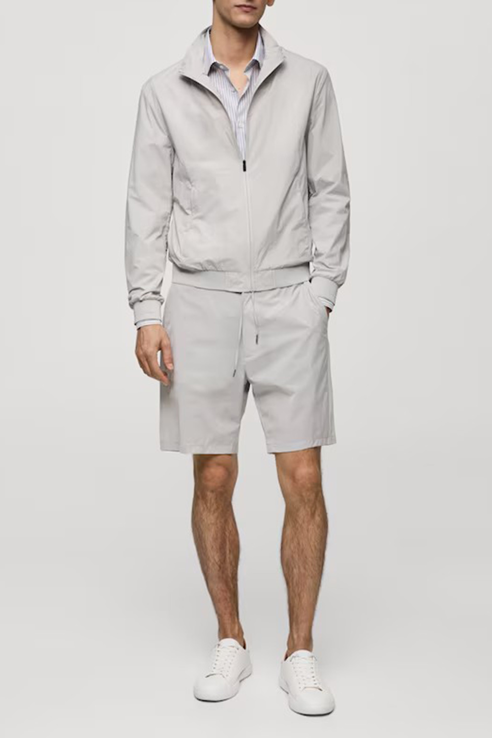Long Sleeve With Elastic Cuffs Jacket