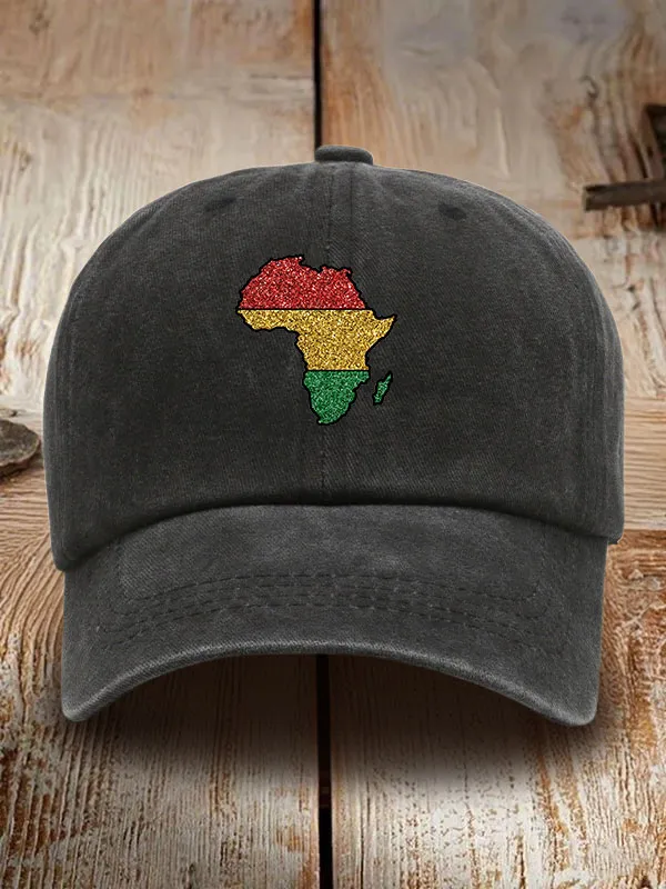 Juneteenth Washed Baseball Cap