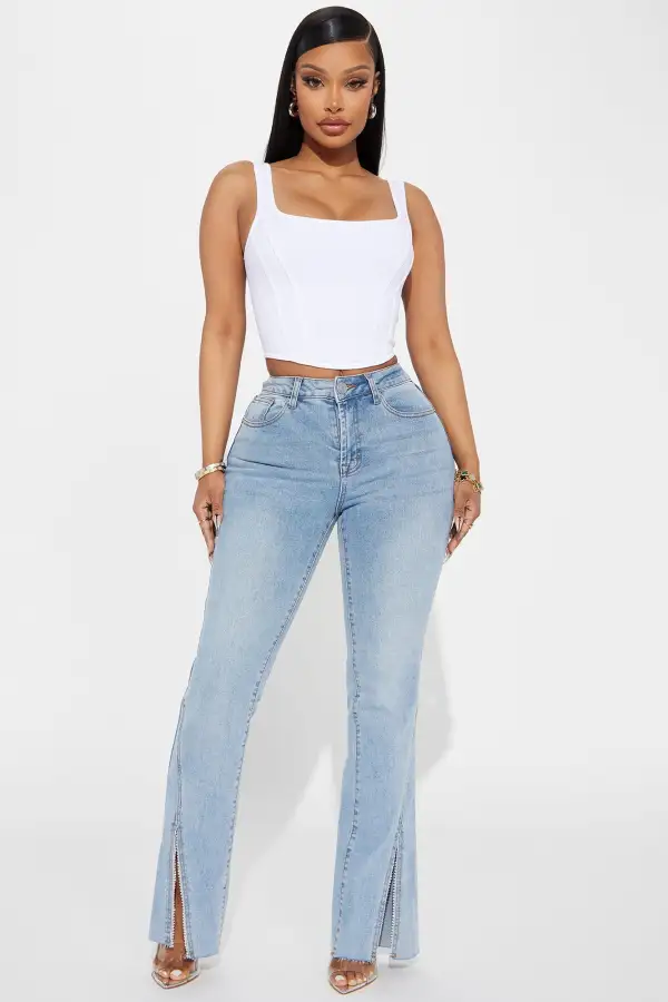 Like What You See Seamless Tank Top - White