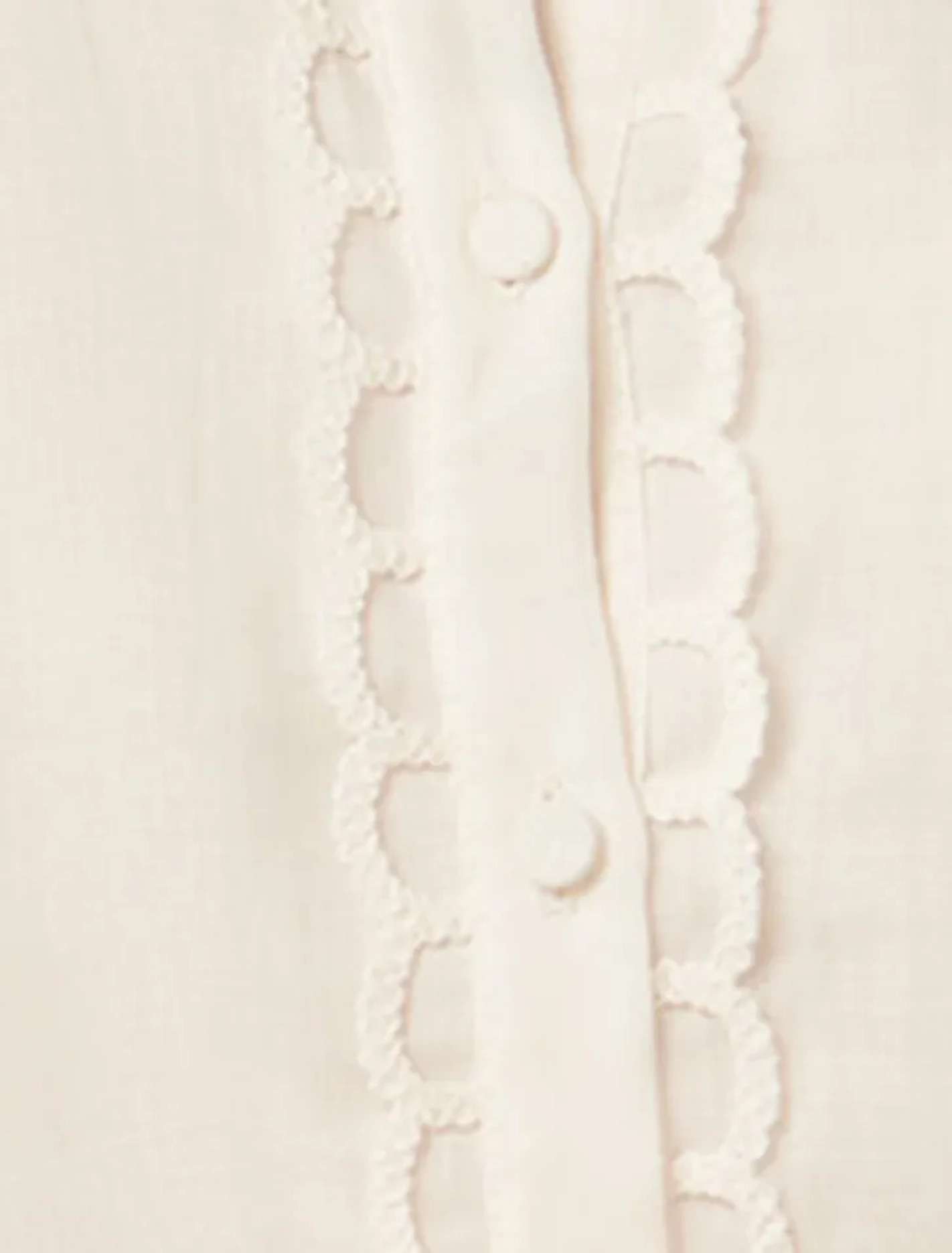 Crochet Trim Shirt