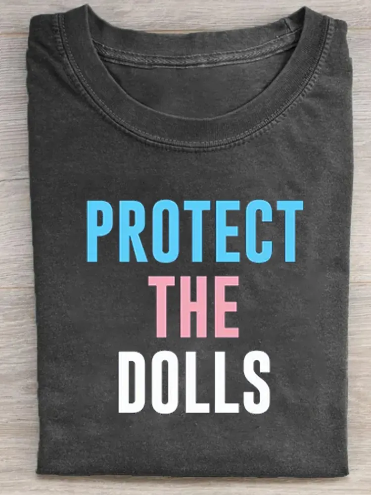 Protect The Dolls Trans Solidairity T-Shirt
