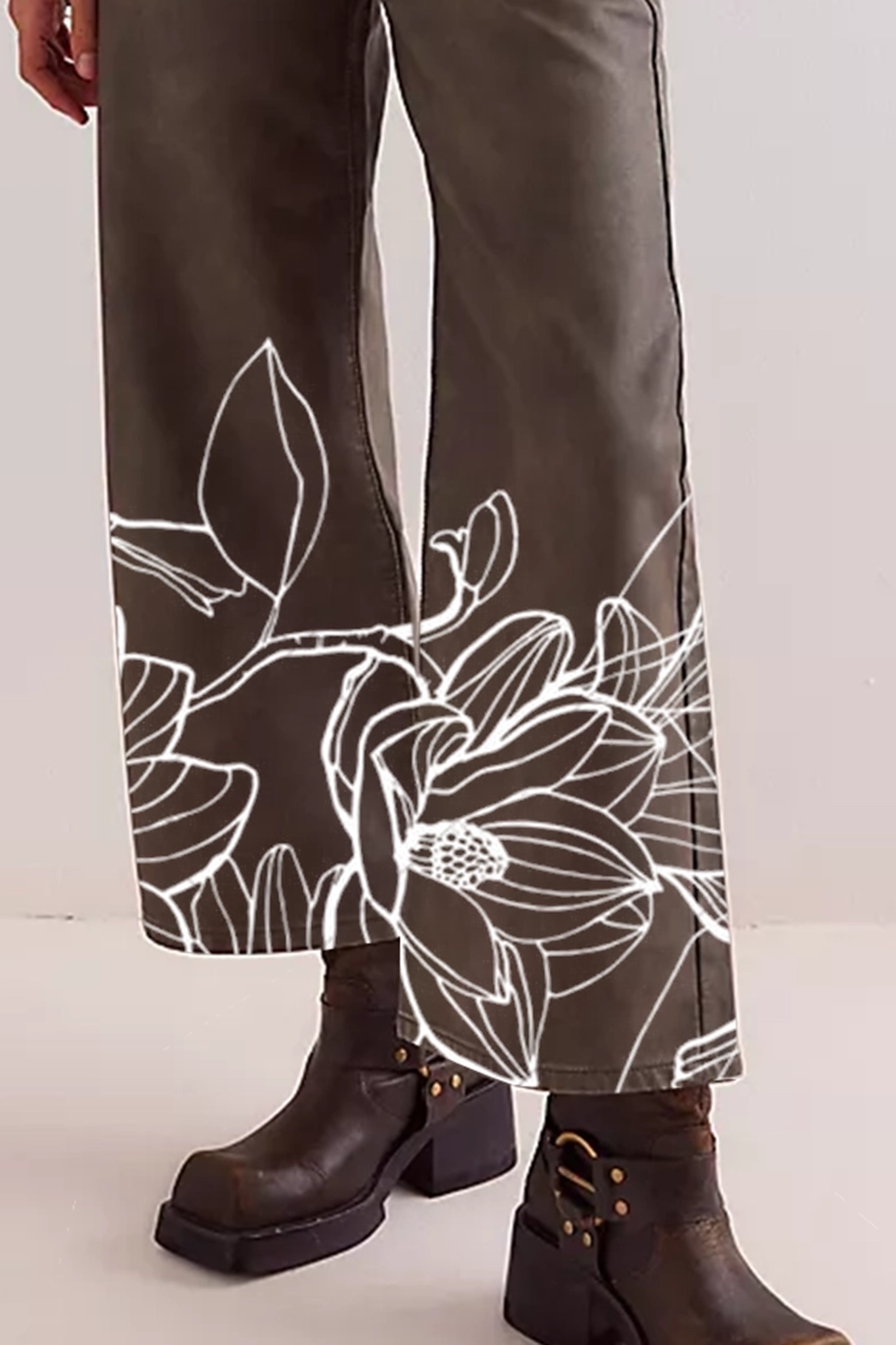 Wide Leg Utility Pants