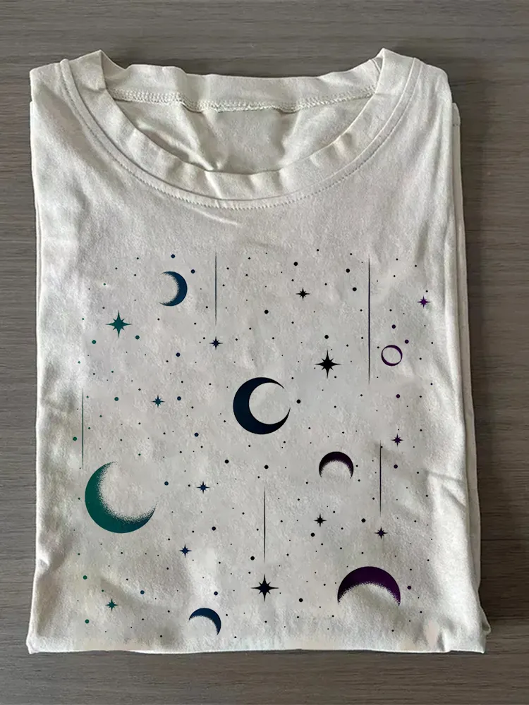 Sun, Moon And Stars Celestial Comfort Colors T-Shirt