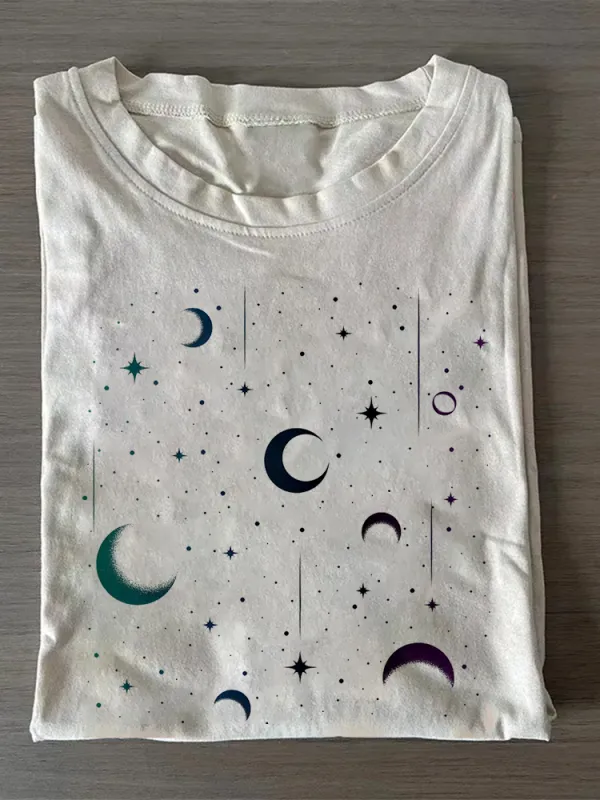 Sun, Moon And Stars Celestial Comfort Colors T-Shirt