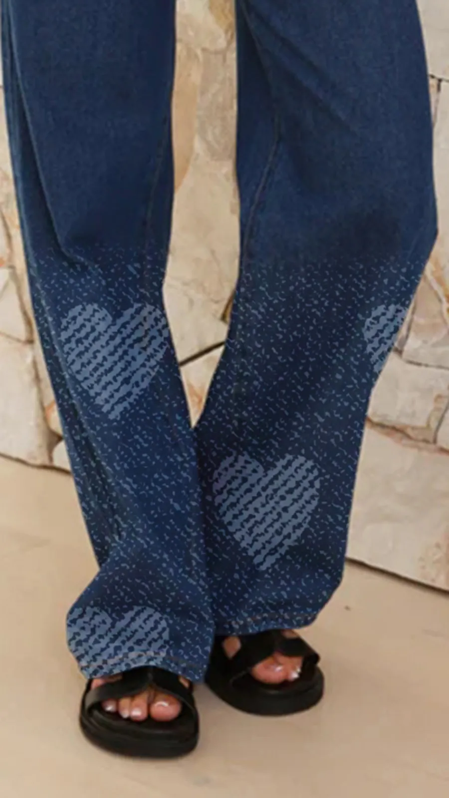 Relaxed Fit Non-Stretch Jeans