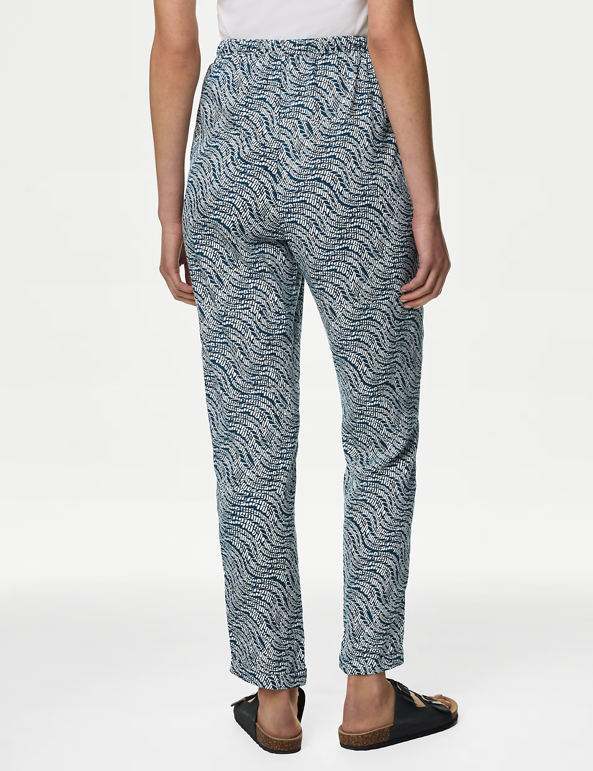 Womens Casual Tapered Trousers