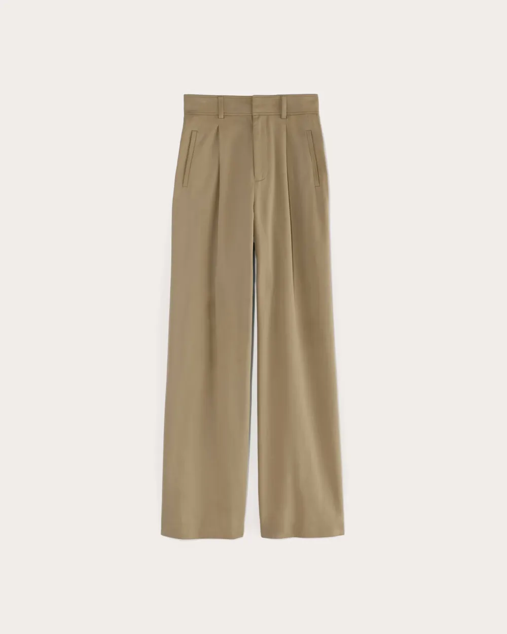 Mid-Waist Casual Pants