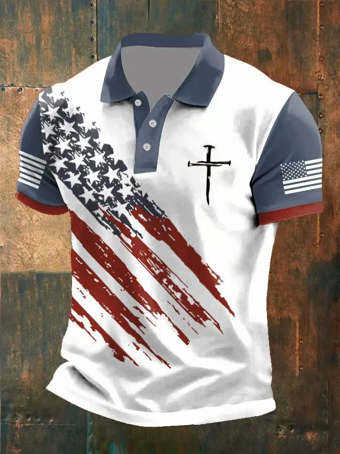 Men's Independence Day Polo Shirt