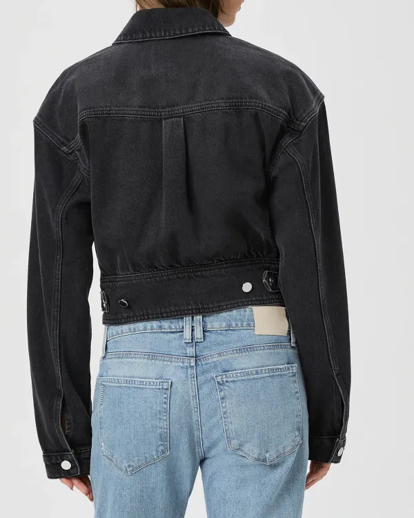 Black Denim Classic Jacket