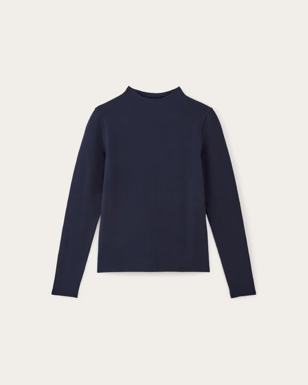 Long Sleeve Funnel-Neck Tee