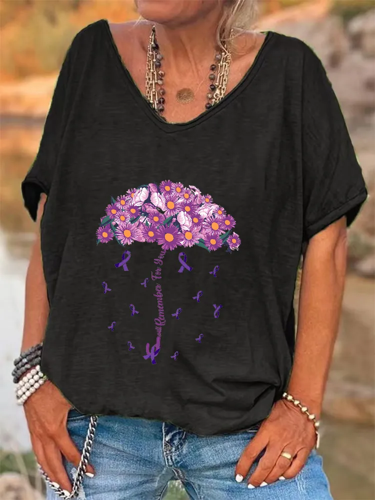 Women'S I Will Remember For You V-Neck T-Shirt
