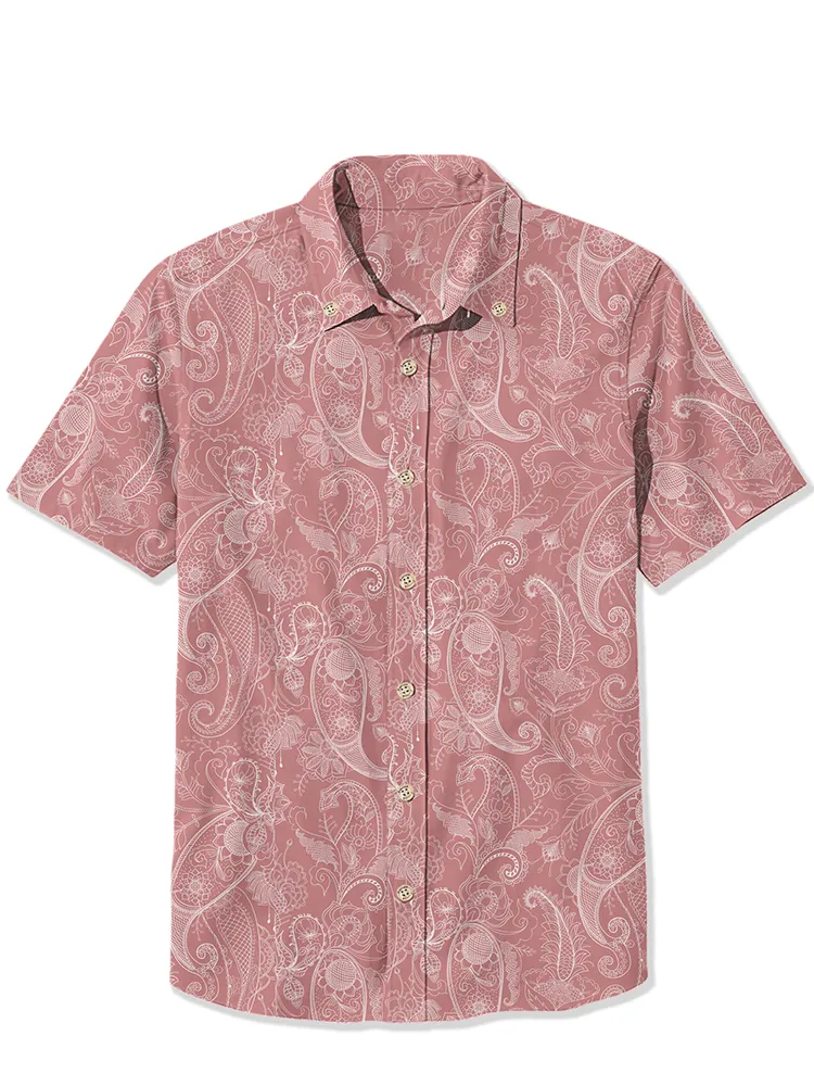 Western Plant Print Shirt