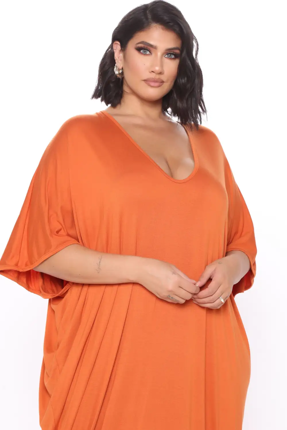 Weekend Craze Maxi Dress - Rust
