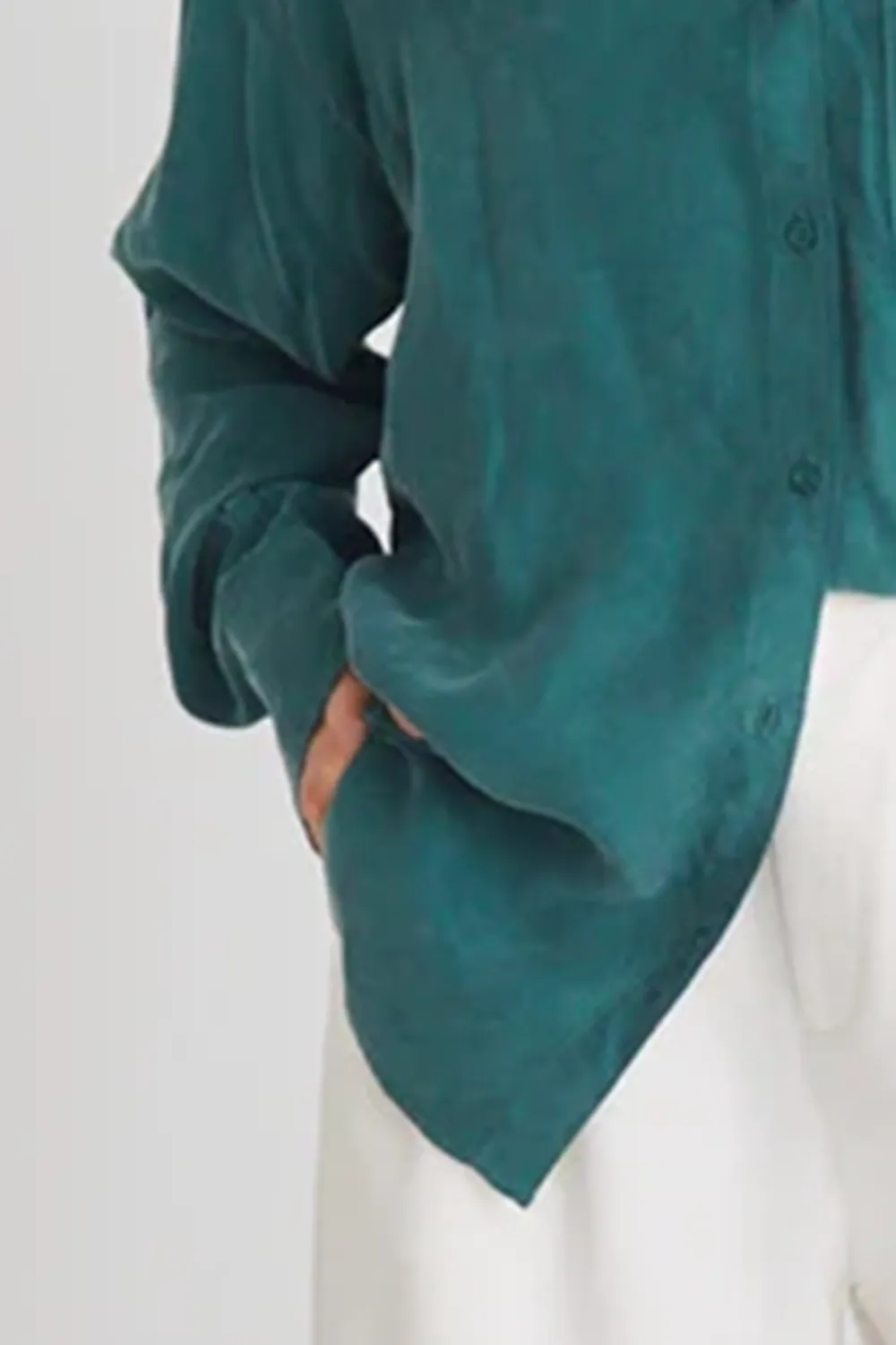 Long Sleeve Oversized Shirt