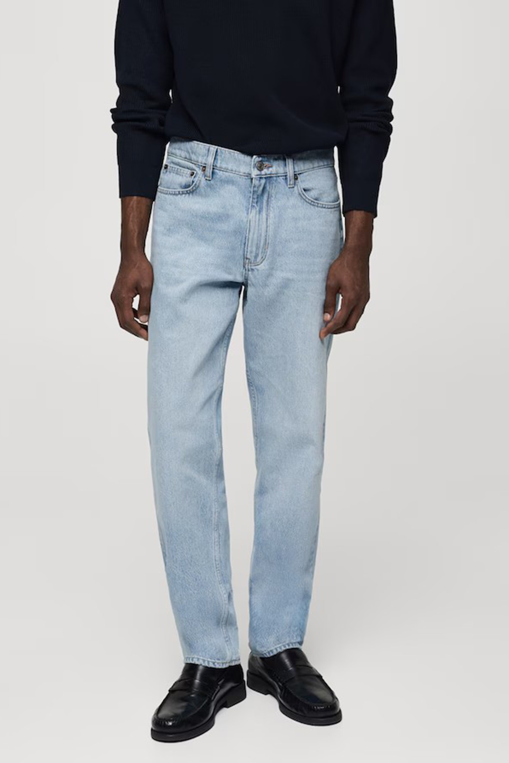 Casual Straight-Fit Jeans