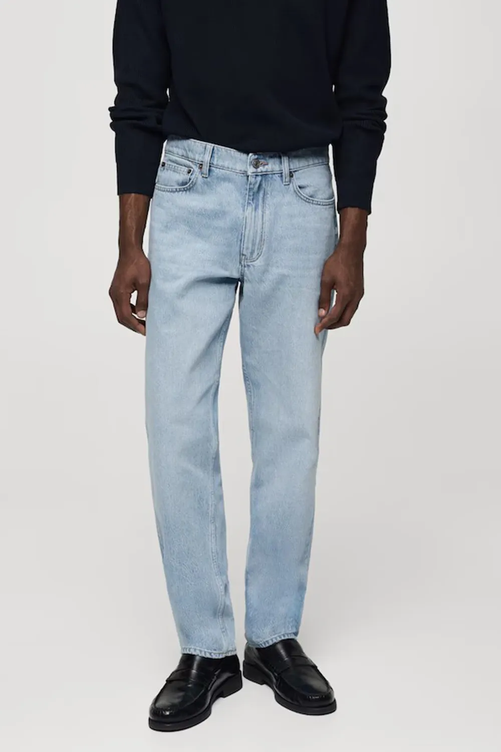 Casual Straight-Fit Jeans