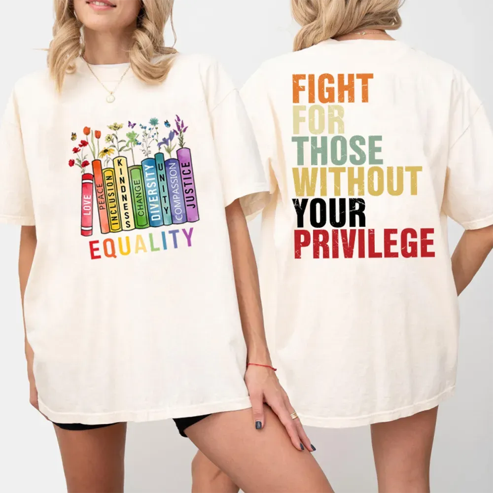 Women'S Equality Round-Neck Short Sleeve T-Shirt