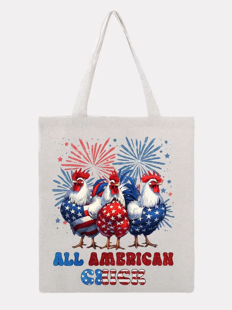 Women's Independence Day Canvas Bag