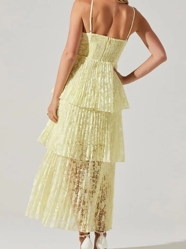 Keyhole Cutout Maxi Dress