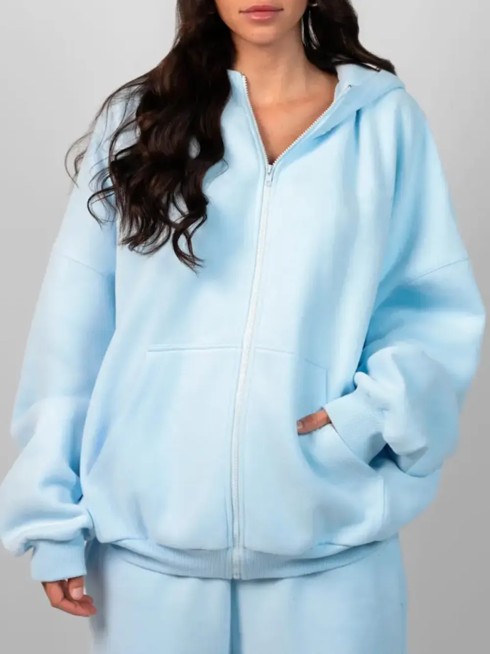 Pastel Zip Hoodie