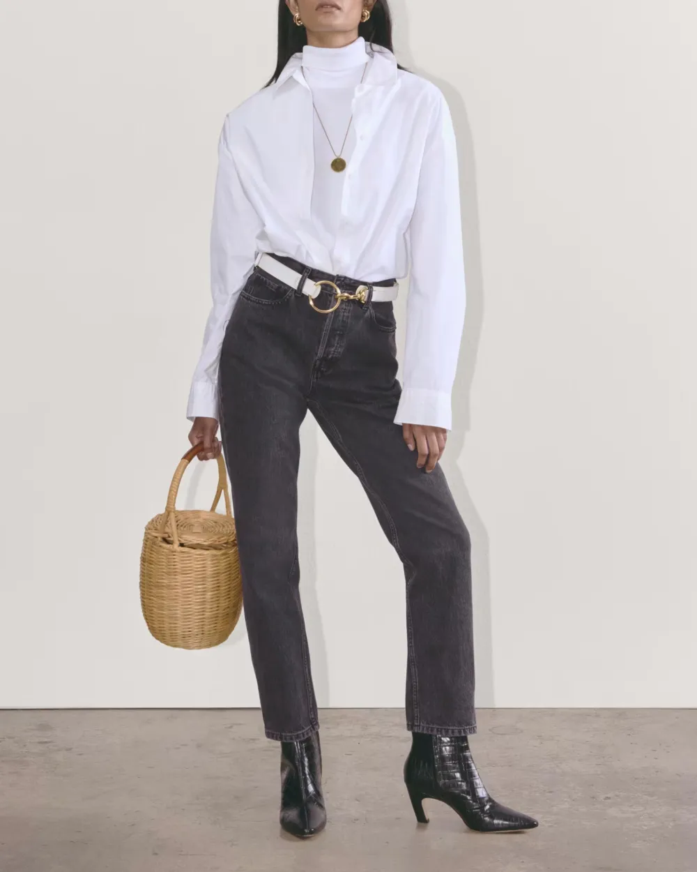 Mid-Waist Jeans