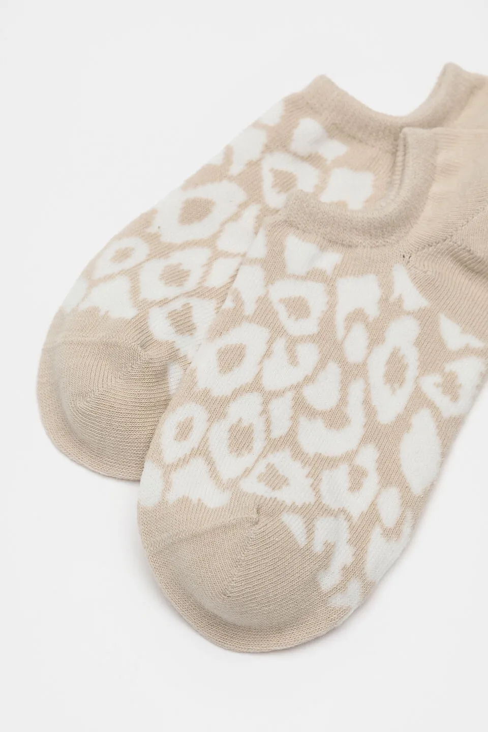 Wild Print No-Show Socks for Sneakers