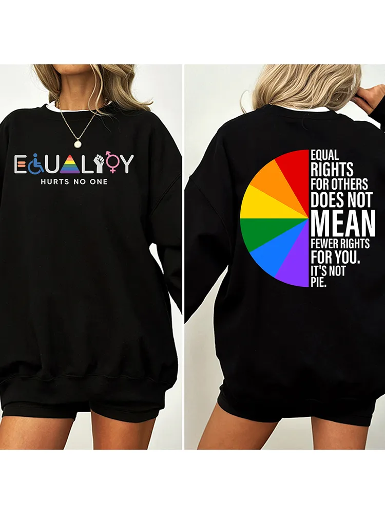 Women'S Hurts No One Crew Neck Sweatshirts