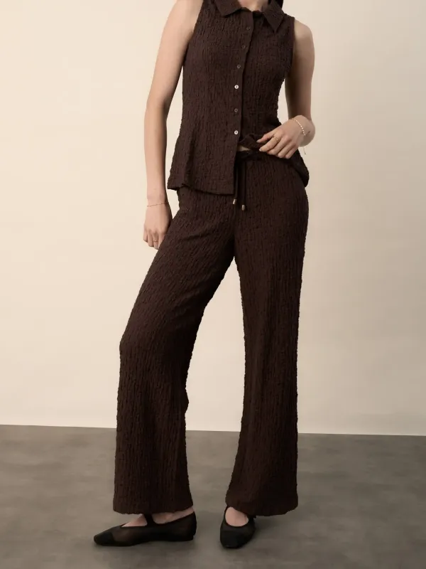 Elementary Textured Pants