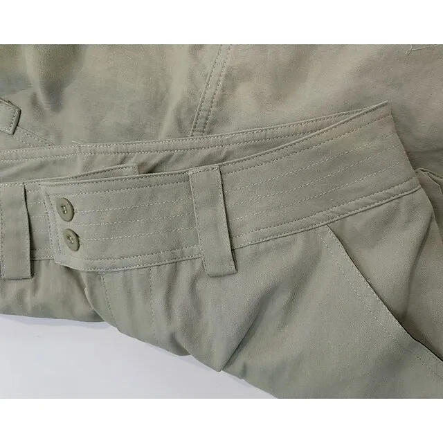 Women's Cargo Pants Tactical Cargo Pants Trousers Full Length Cotton Blend Pocket Baggy Low Waist Chic & Modern Casual / Sporty Sports Weekend Black Pink S M Summer Spring &  Fall