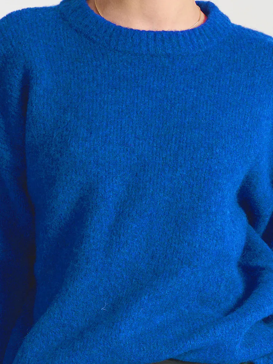 Loose Mohair Knit Sweater