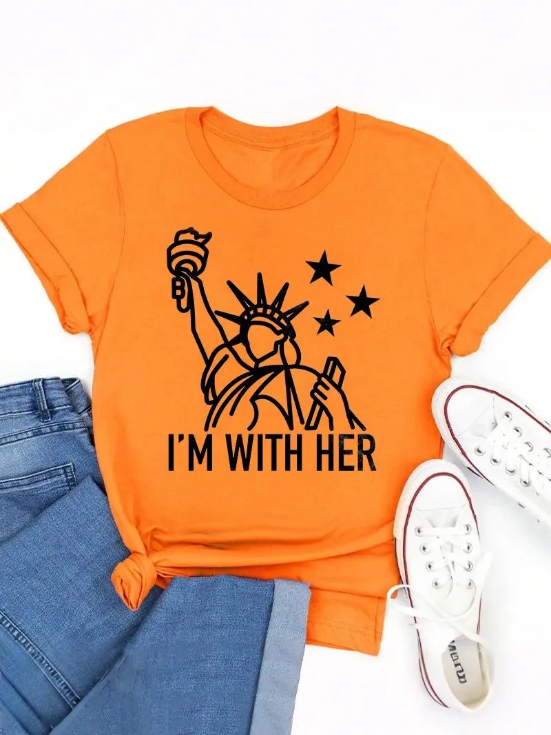 I'M With Her Teacher T-Shirt