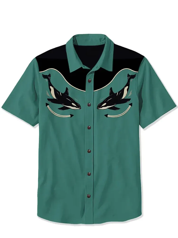 Ocean Killer Whale Shirt