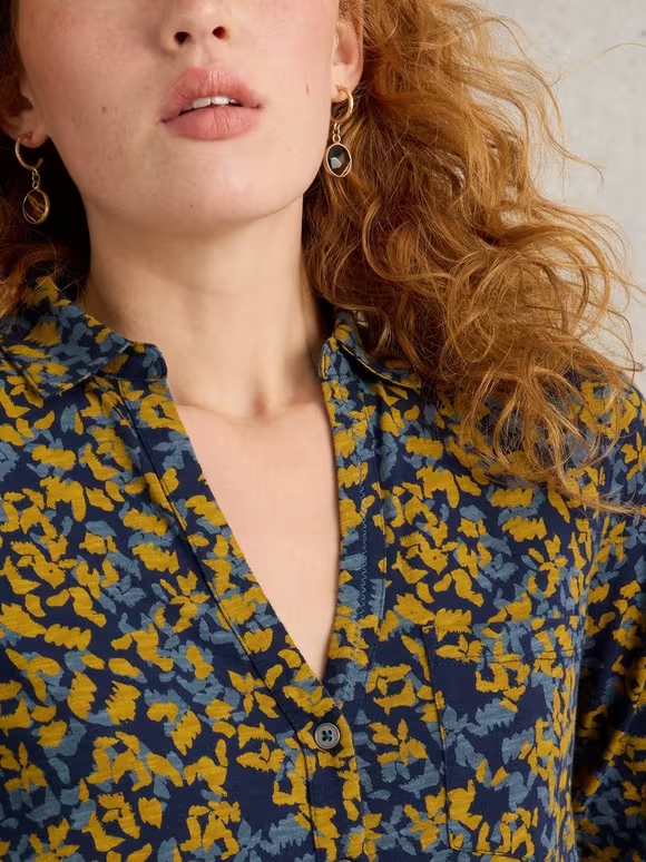 Longline Collared Shirt