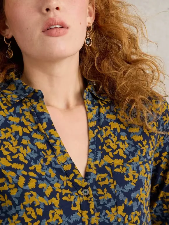 Longline Collared Shirt