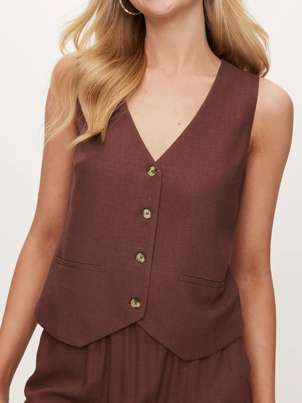 Casual Style Vest