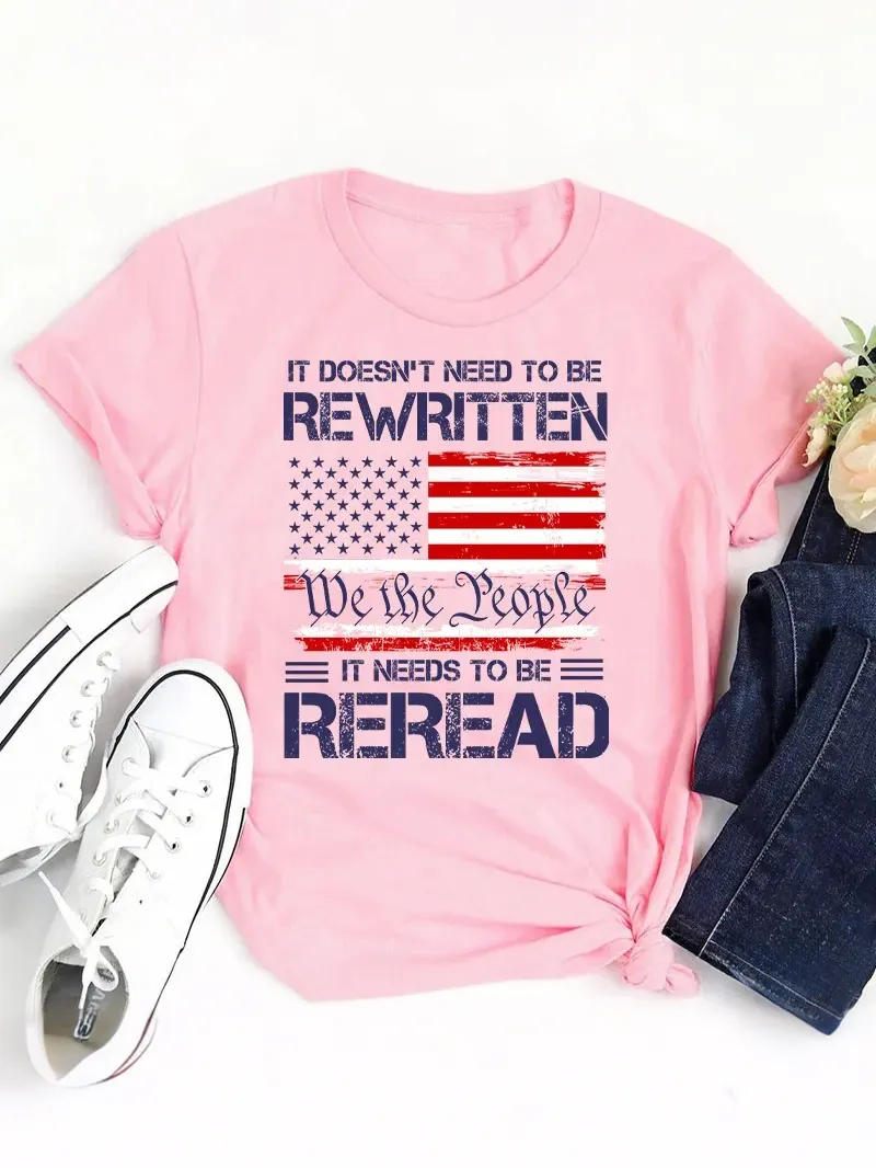 It Doesn'T To Be Rewritten It Needs To Be Reread Teacher T-Shirt