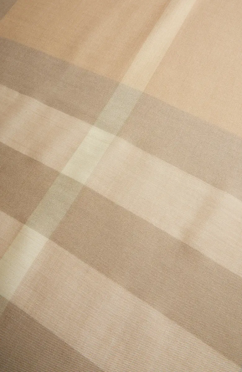 Nude Plaid Scarf