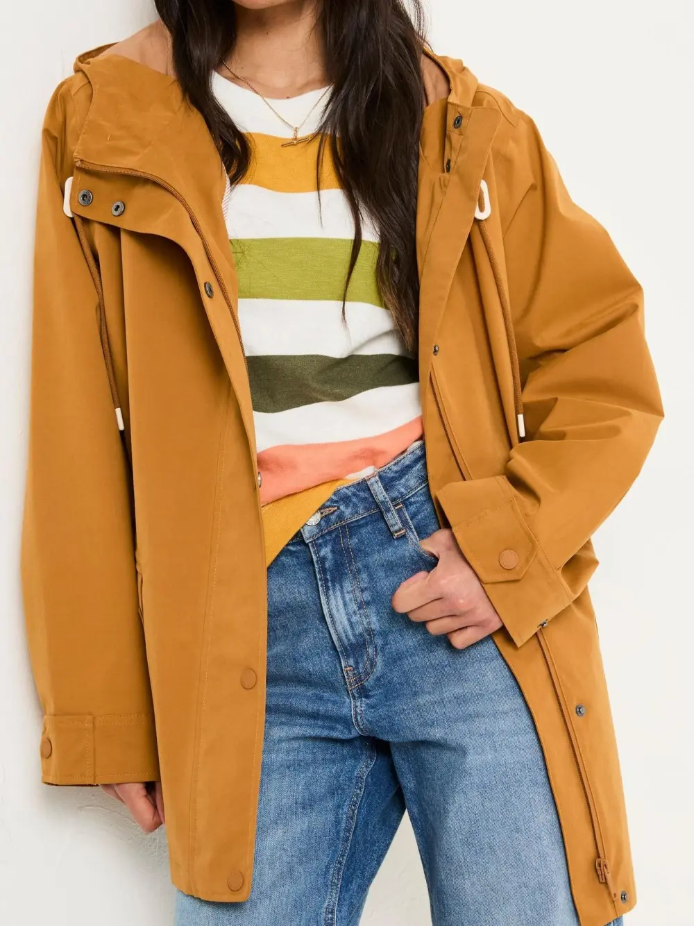 Brown Waterproof Coat