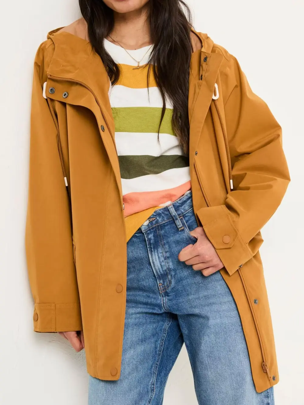 Brown Waterproof Coat