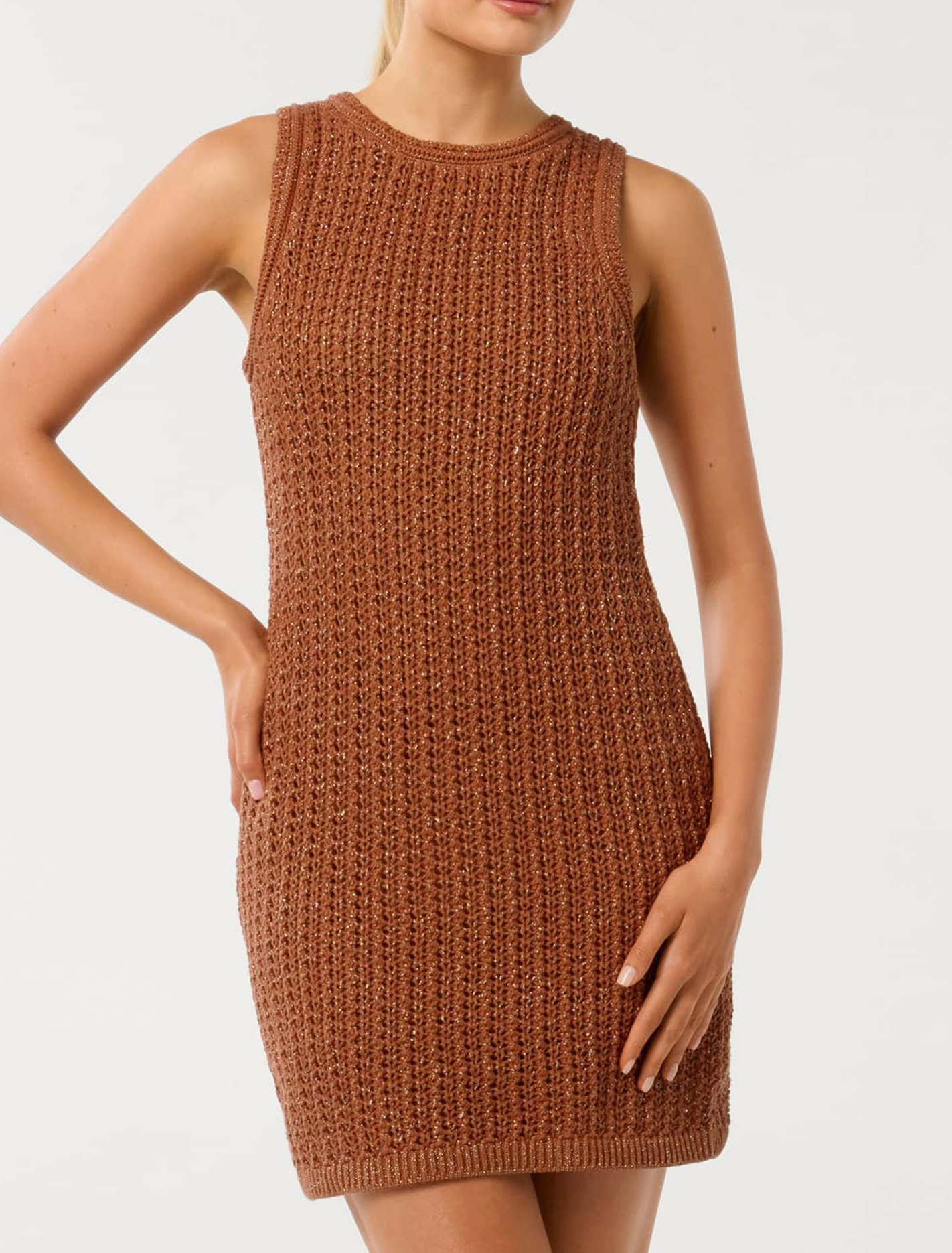 Crochet Mini Dress
