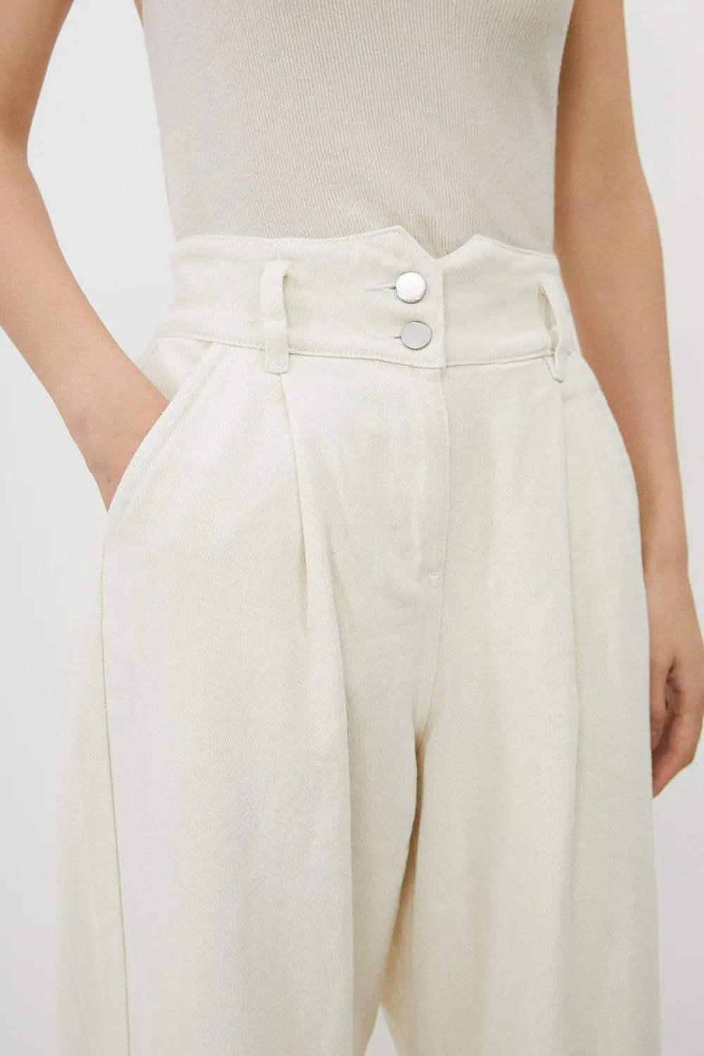 Daily Denim Wide Leg Trousers