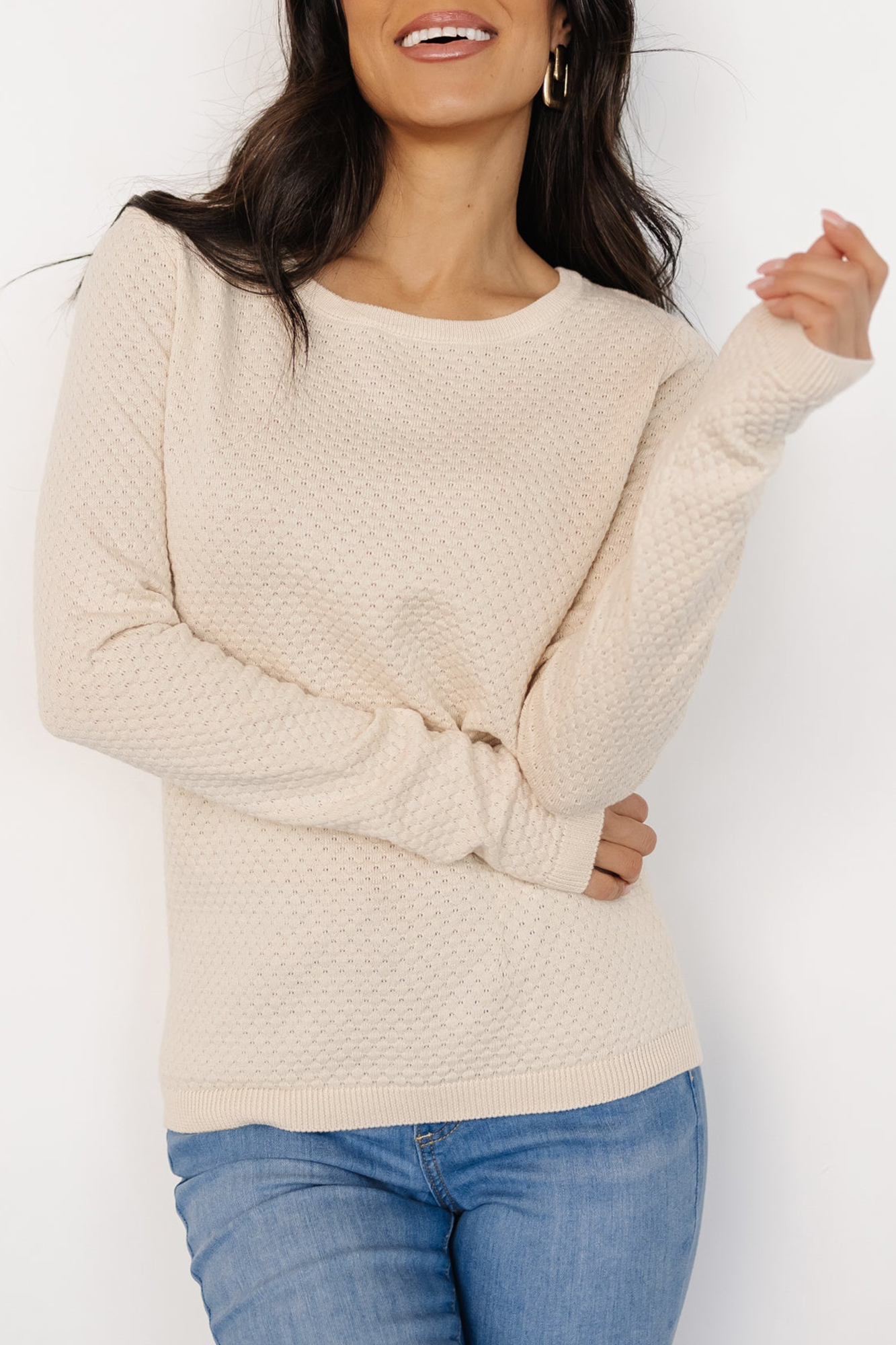 Lightweight Comfortable Warm-Keeping Knitted Top